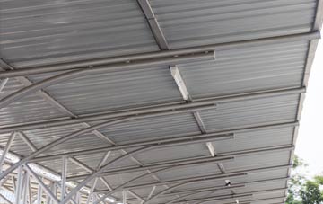 installing Higher Hogshead metal roofing